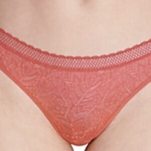 Simone Perele Comete Feather & Fan Lace Thong